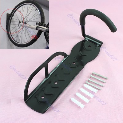 Bike Bicycle Cycling Storage Stand Wall Mounted Mount Hook Rack Holder Hanger