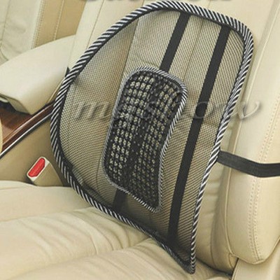 Car Office Seat Chair Massage Back Lumbar Support Mesh Ventilate Cushion Pad