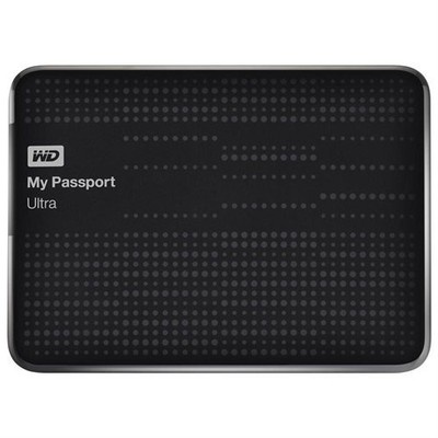 WD My Passport Ultra 2TB USB 3.0 Portable Hard Drive - Black