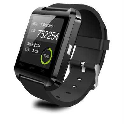 New Bluetooth Smart Watch Phone Mate U8 For IOS Android Samsung Iphone black