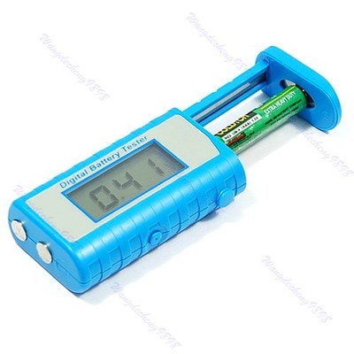 Digital Battery Tester Checker AA AAA C D 9V Button New
