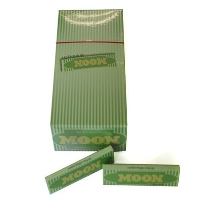 1box 50 booklets Moon Hemp Cigarette Rolling Papers 70*36mm 2500 leaves Fahsion