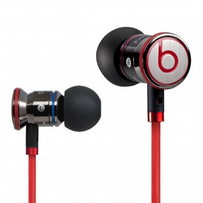 New Monster Beats by Dr Dre iBeats In Ear Headphones Earphones Black