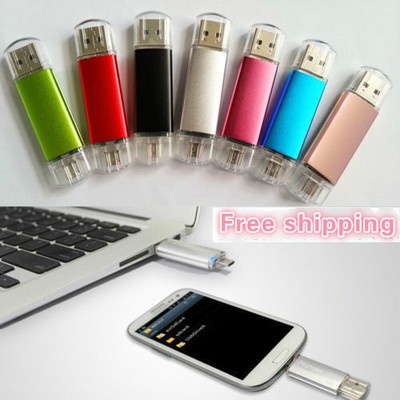 2TB 1TB 512GB New OTG Dual USB Flash Memory Stick Pen Drive U Disk for Phone/PC