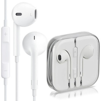 Genuine Apple iPhone 5 5S Headphone Earpods Earbuds Earphones Handsfree With Mic