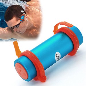 4GB 4G Waterproof MP3 Player Swimming Diving Underwater Sports FM Radio Earphone