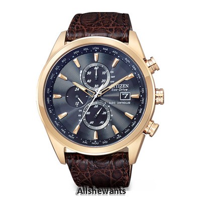 NEW CITIZEN ECO-DRIVE WATCH for MEN LIMITED EDITION Atomic Timekeepng AT8013-17E