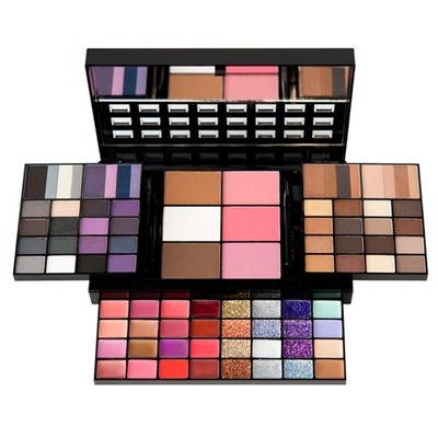 NYX Box of Smokey Look Collection Makeup Eye Shadow Blush Lip Color Palette#5797