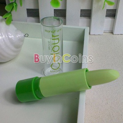 2pcs Waterprrof Magic Fruity Smell Changable Color Lipsticks Cream Lip Balm  BI
