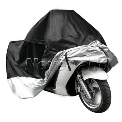 Outdoor UV Protector Motorbike Bike Rain Dust Motorcycle Cover Waterproof L