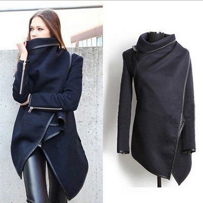 New Fashion Winter Women Overcoat Trench Coat Long sleeve outwear lady colthing