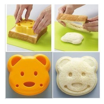 Little Bear Shape Sandwich Cake Mold DIY Maker Cutter Craft cake Mold 549
