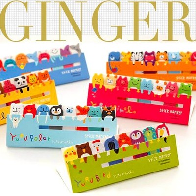 Funny Animals Sticker Post-It Bookmark Marker Memo Flags Index Tab Sticky Notes