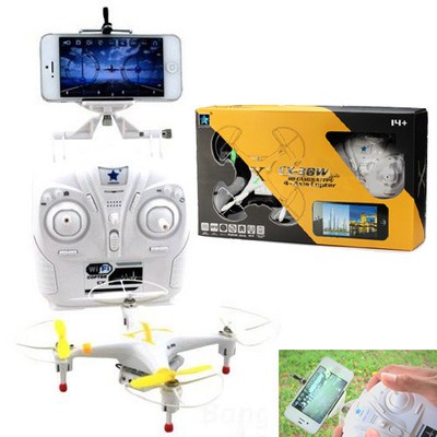 IOS&Android; CX-30W 2.4G 4CH 4Axis RC Quadcopter Helicopter RTF HD Wifi camera