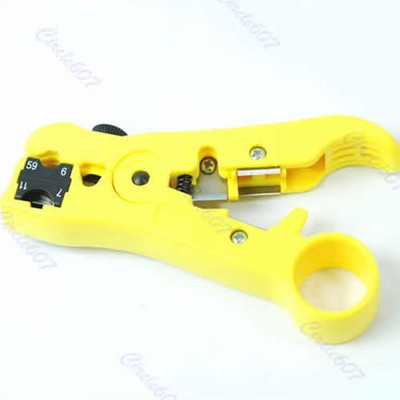 New Universal Network Phone Cable Stripper Wire Cutter Tool for UTP STP RG CAT5