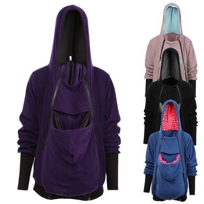 Winter Baby Carrier Jacket Kangaroo Maternity Outerwear Coat for Pregnant Women