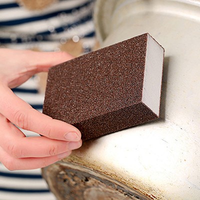 Kitchen Nano Emery Magic Clean Rub Pot Rust Focal Stains Sponge Removing Tool