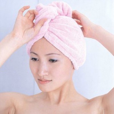 Magic  Microfiber Bath Towel Hair Dry Hat Cap Quick Drying Lady's Bath Tool Soft