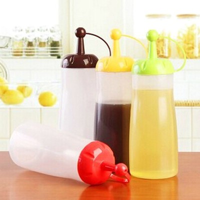 Kitchen Dining Tools Squeeze Honey Ketchup Soy Sauce Cooking Oil Bottle