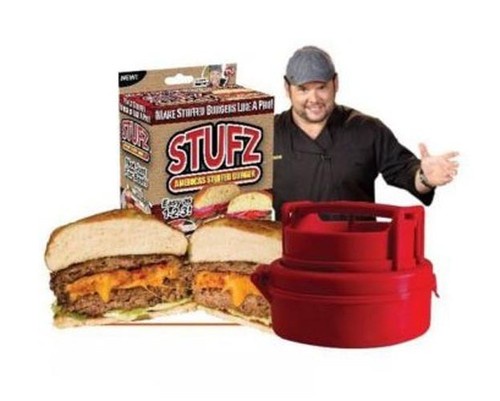 Stufz Stuffed Burger Press Hamburger Grill BBQ Patty Maker Juicy As Seen On TV