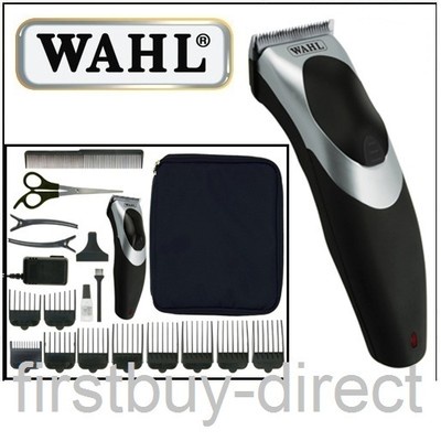 WAHL 9639-017 HAIR & BEARD CLIPPER/TRIMMER SET CORD/CORDLESS HAIRCUTTING MACHINE