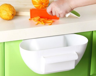 Over Cabinet cupboard Door Organizer Basket Rack Hook Holder/Kitchen Bathroom