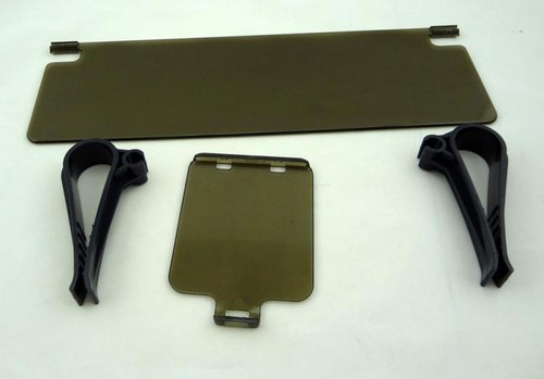HD Clear View Vision Day & Night Sun Visor Anti-Glare UV Blocker Fold Flip Down