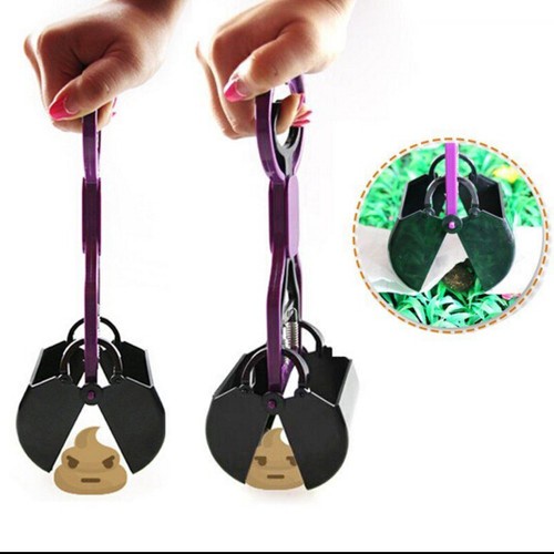 Scoop Easy Poop Grabber Waste Pet Dog Picker Animal Pooper Scooper Clean