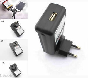 External USB Battery Wall Travel Charger For Samsung Galaxy S2 S S3 Ace Note 2