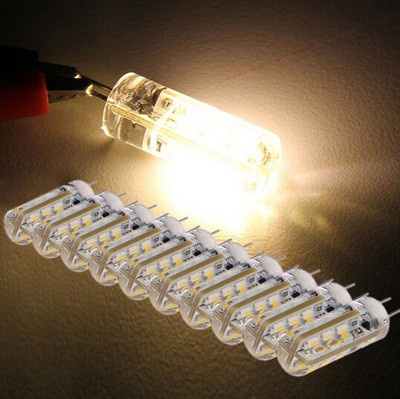 LED G4 Lamp AC/DC12V 110V 220V White Crystal Bulb Lamps Replace Halogen Light