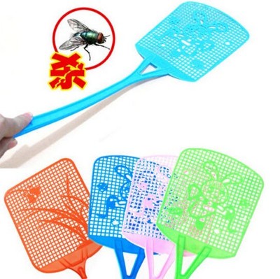 FD983 Bug Insect Fly Pest Mosquito Swatter Killer Racket Handle ~Random 1pc~