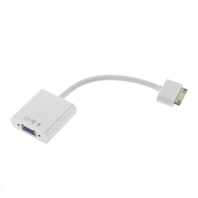 Dock Connector to VGA Adapter HDTV LCD Cable for iPad 2 3 iPhone 4 4S iPod T7