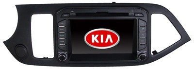 Android 4.4.2 Car DVD 3G WIFI GPS Navi For 2012-2013 KIA Morning Picanto +Camera