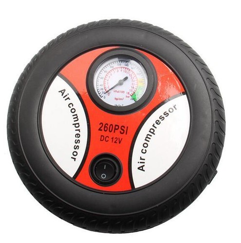 Mini Portable Electric 12V Air Compressor Pump Car Tyre Tire Inflator