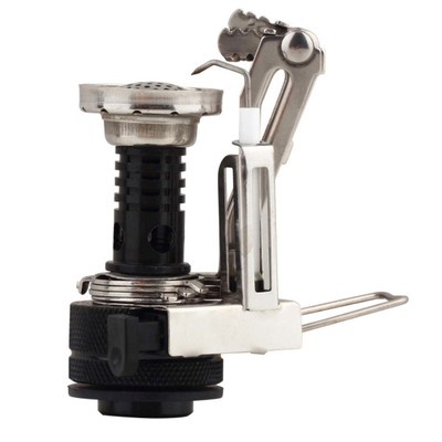 Outdoor Picnic Butane Gas Burner Portable Camping Mini Steel Stove Case SK