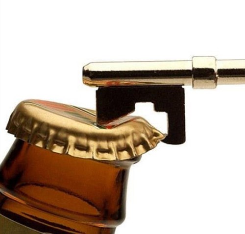 Brand Fashion Portable Key Creative Bottle Cap Opener Bar  Beer Tool CB