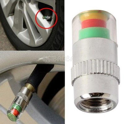 #gib Car Tire Air Pressure Monitor Valve Stem Cap Sensor Indicator Eye Alert