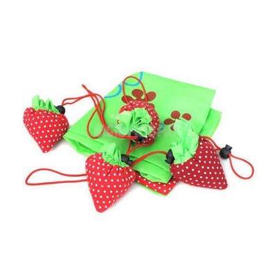 gi#b Shopping Bag Strawberry Reusable Foldable Tote Bag C
