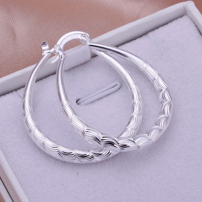 Fashion Classica Design Oval Hoop Earrings for Women Brand Jewelry Wholesale