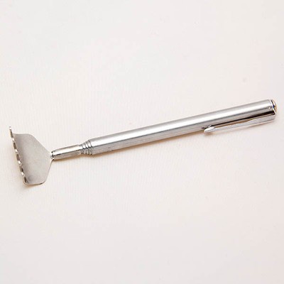 Stainless Telescopic Portable Extendable Pen Clip Back Scratcher Relieve Itching