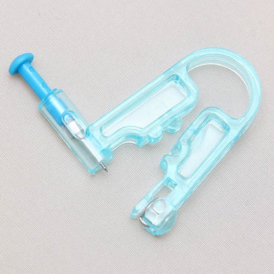 Disposable Safety Ear Piercing Gun Unit Tool With Ear Stud Asepsis Pierce Kit