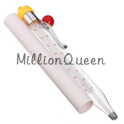 Candy & Deep Fry Jam Sugar Candle Confection Thermometer Gauge Temperature