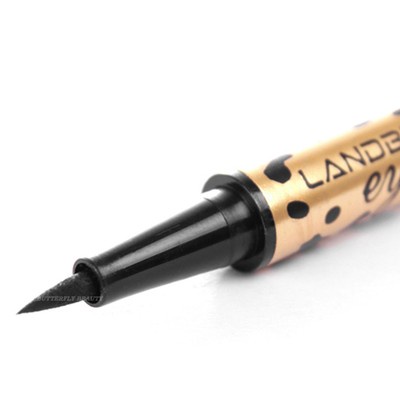 2pcs Golden leopard eyeliner make up cosmetic black waterproof liquid pen W096