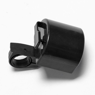 Bicycle Bike Electronic Alarm LED Loud Bell Warning Bell 2014 Black