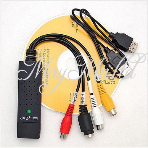 Easycap USB 2.0 Video Audio VHS to DVD Converter Capture Card Adapter Sales