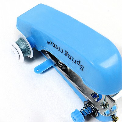 Useful Mini Portable Hand-Held Clothes Sewing Machine Home & Travel Use