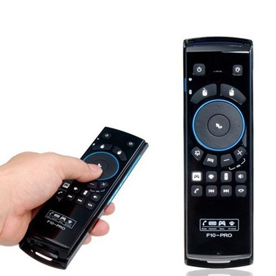 F10 Pro 2.4GHz Wireless Keyboard Air Mouse Game Accessories for Laptop PC TV BLS
