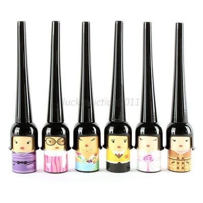 Waterproof Cute Doll Eyeliner Cosmetics Black Liquid Eye Liner Pen Pencil Beauty