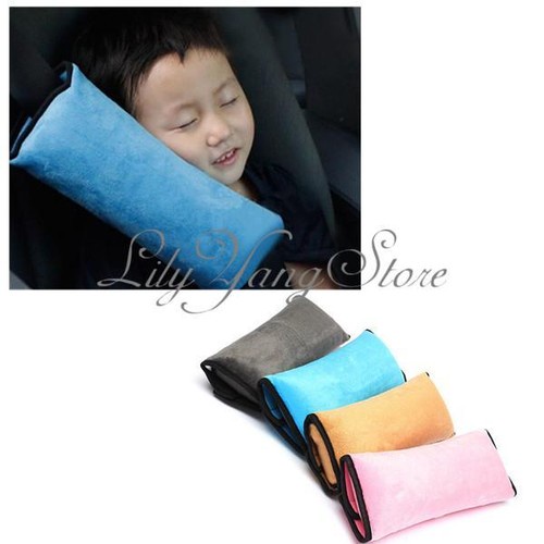 Children Safety Car Seat Belt Kid Shoulder Neck Harness Pad Cover Pillow Cushion
