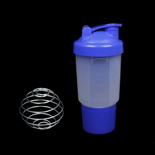 500ML Workout Smart Shake Gym Protein Shaker Cup With Mixing Ball LD248